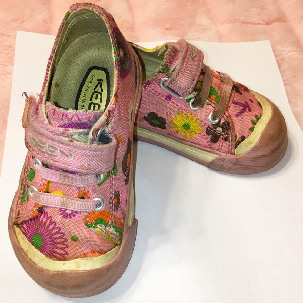 Keen Girls’ Coronado Print Shoes Sneakers Size 6